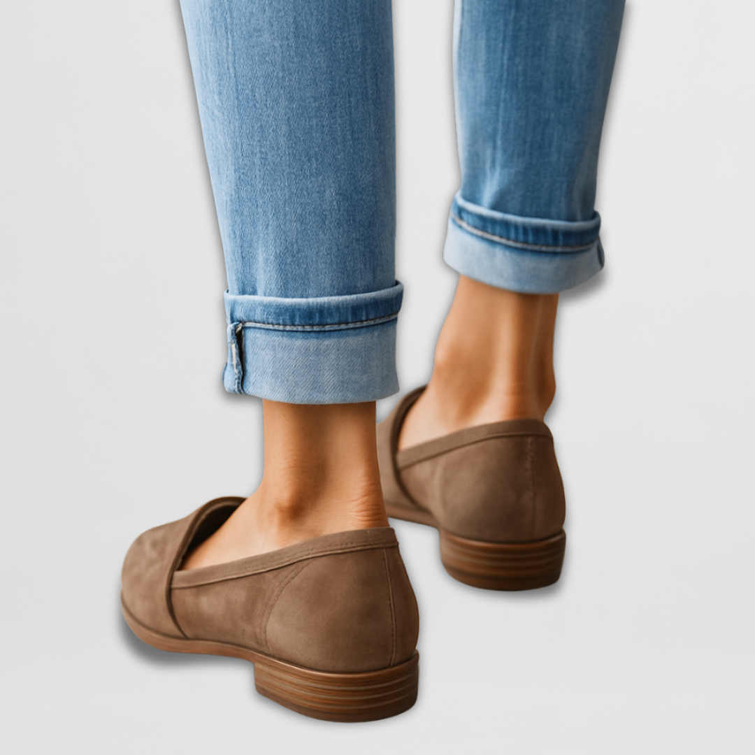 Nadia - Suède Loafers