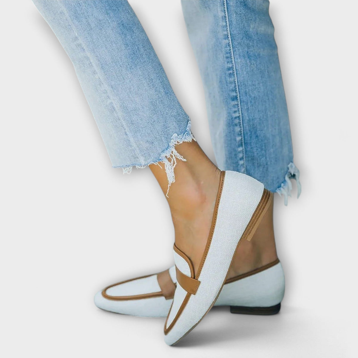 Elowen – Retro-Loafer i Casual-Stil